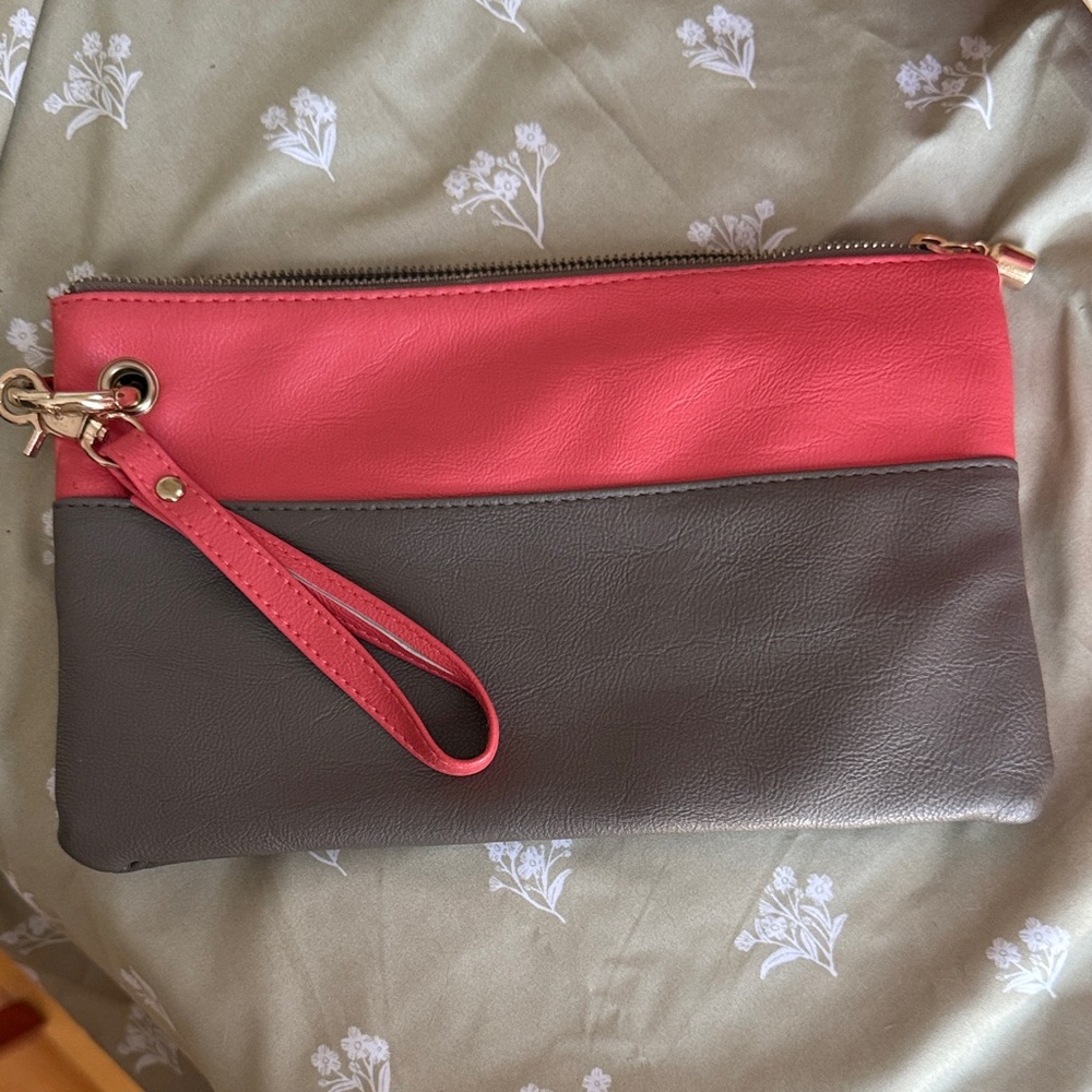 Elegant Two-Tone Women's Clutch